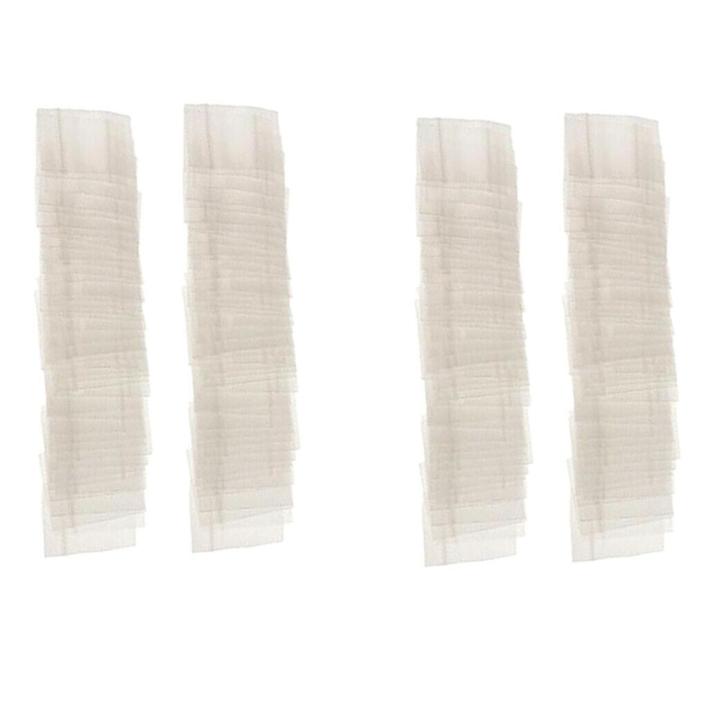 Pack of 200 - 2.5x2.8cm & 3x4cm, 4 Mil Zipper Reclosable Plastic Bags