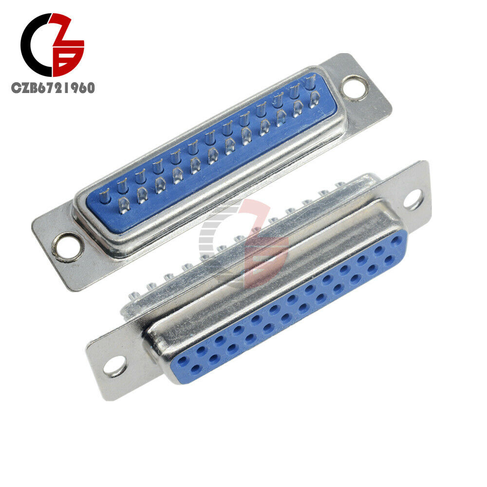 25Pin D-SUB Female DB25F Solder Type Connector DB25