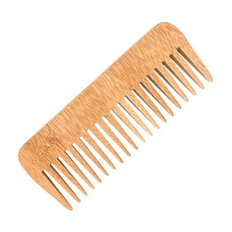 Wide Tooth Hair Comb Anti Static Wooden Comb Curly Hair for Women Girls