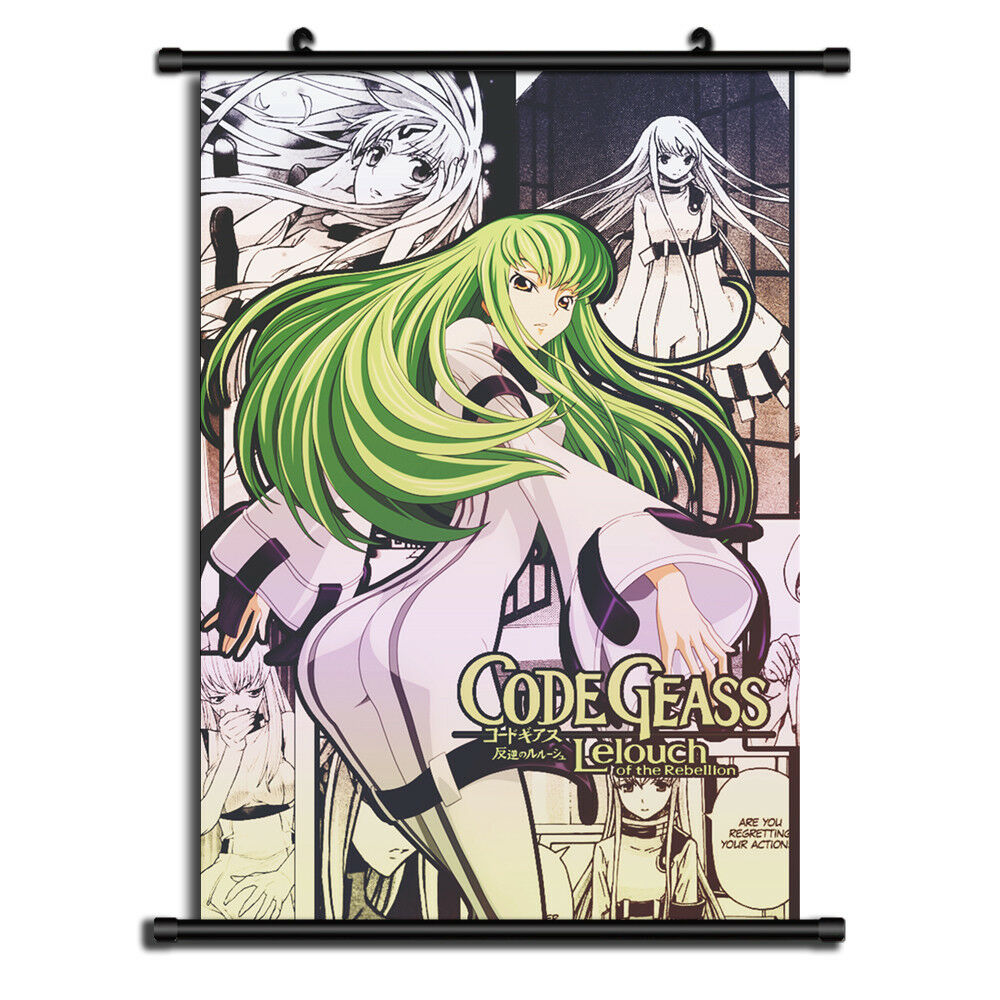 Code Geass Anime Wall Art Home Decoration Scroll Poster