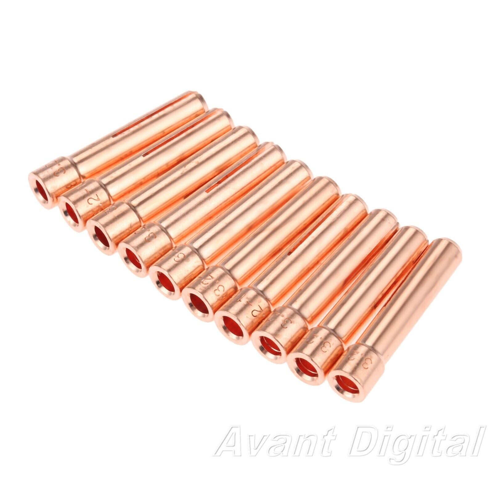 10X Replace 10N25S Collet 1/8" 3.2mm for WP PTA DB SR 17 18 26 TIG welding torch