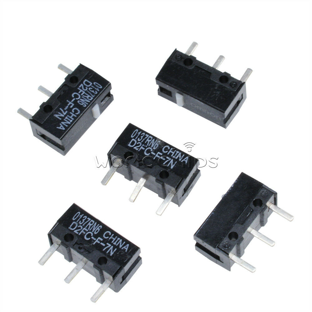 3PCS New Authentic OMRON Mouse Micro Switch D2FC-F-7N Mouse Button Fretting