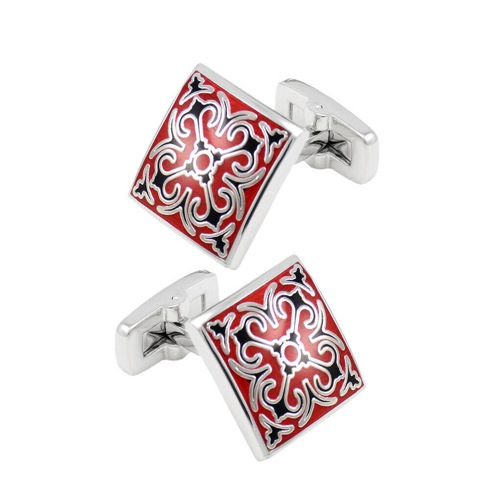 Cufflink Enamel Embellishment Jewelry Men's Jewelry Gift