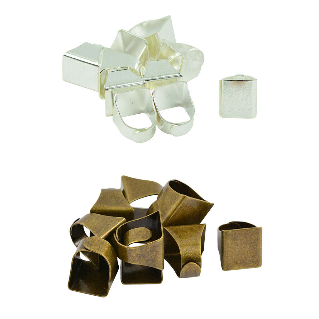 20pcs Brass Ring Blanks Flat Bases Findings Blank Rings Jewelry Making DIY