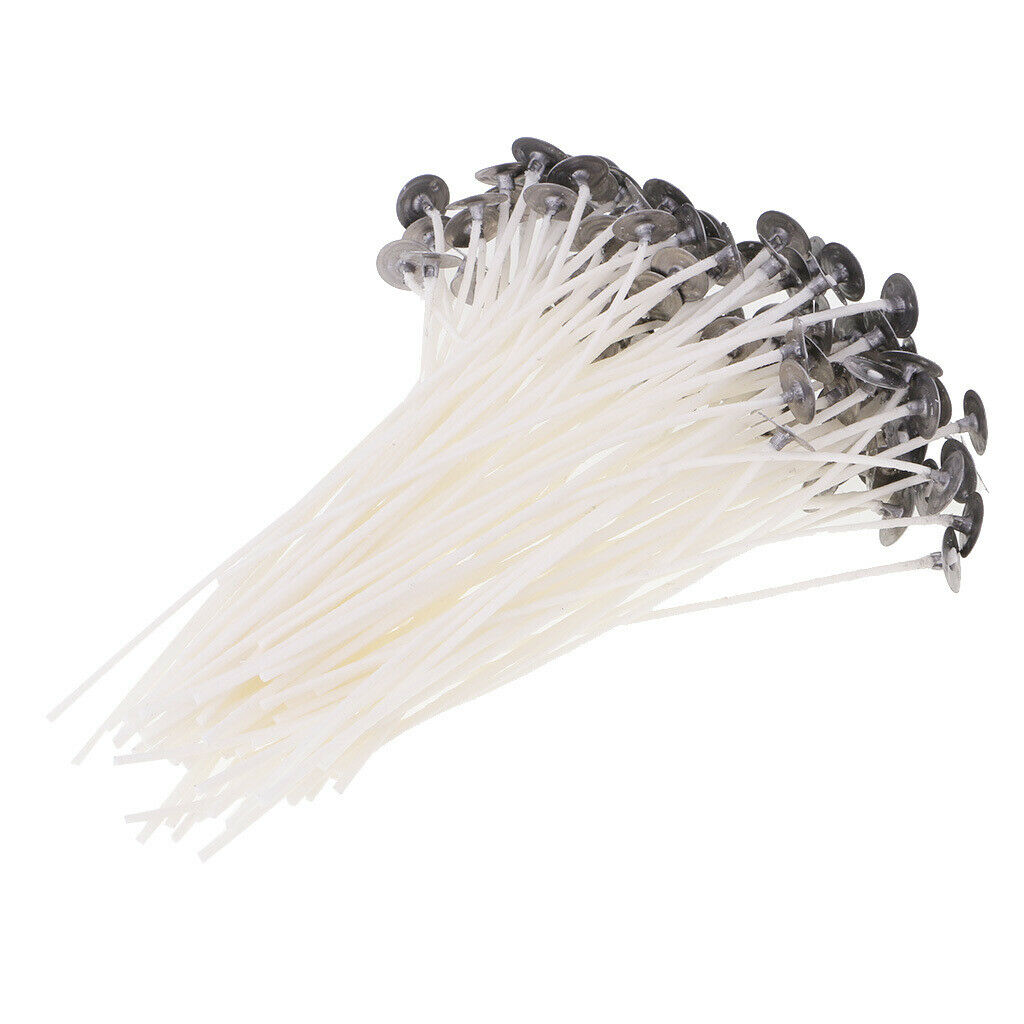 100 Pieces Wick for Manufacturing Soy Wax Paraffin Bee Palm