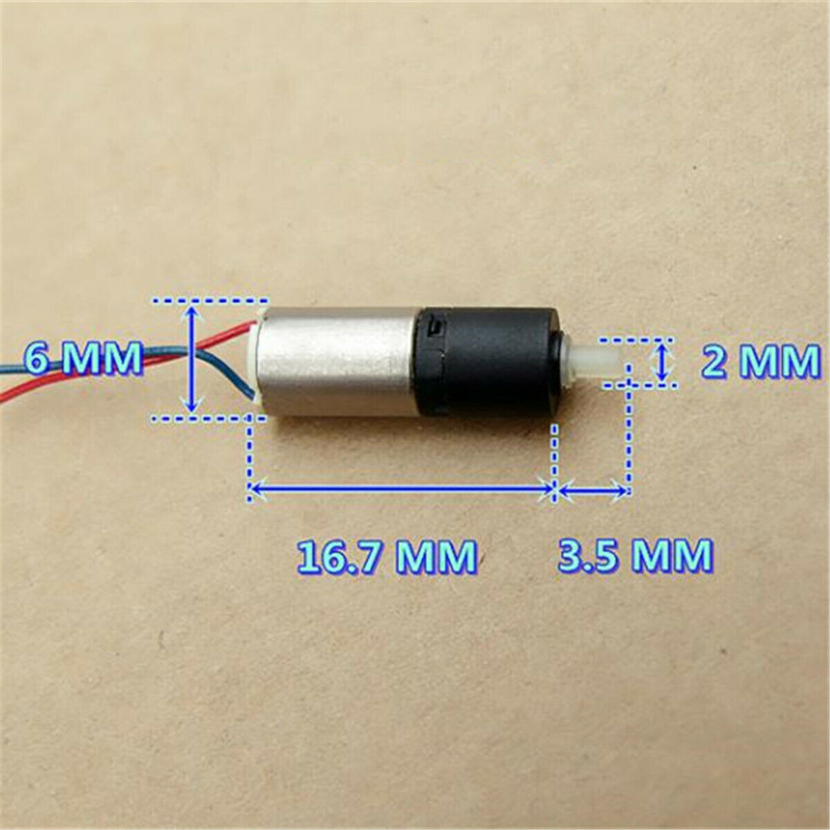Micro Mini Planetary Gear Motor 6mm DC 3V 1200RPM Coreless Gearbox DIY Robot Car