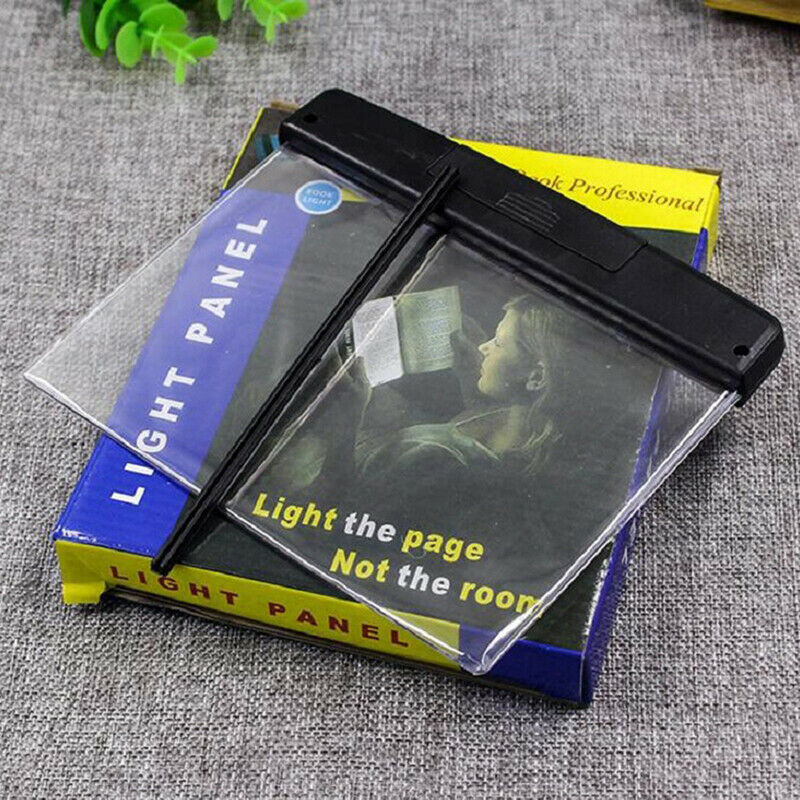 Book Lovers Reading Lamp Light LED Panel Night Wireless Flat Plate Pan.l8