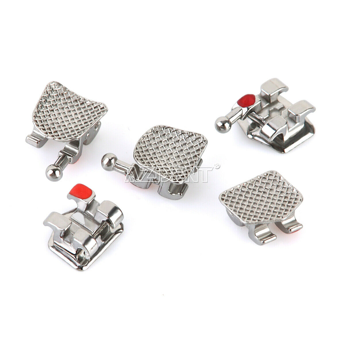 20 Kits Dental Orthodontic Brackets Braces Mini MBT Slot.018 Hooks 3-4-5 AZDENT