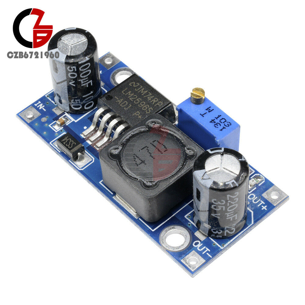 LM2596 Power Supply Output 1.23V-30V DC-DC Buck Converter Step Down Module