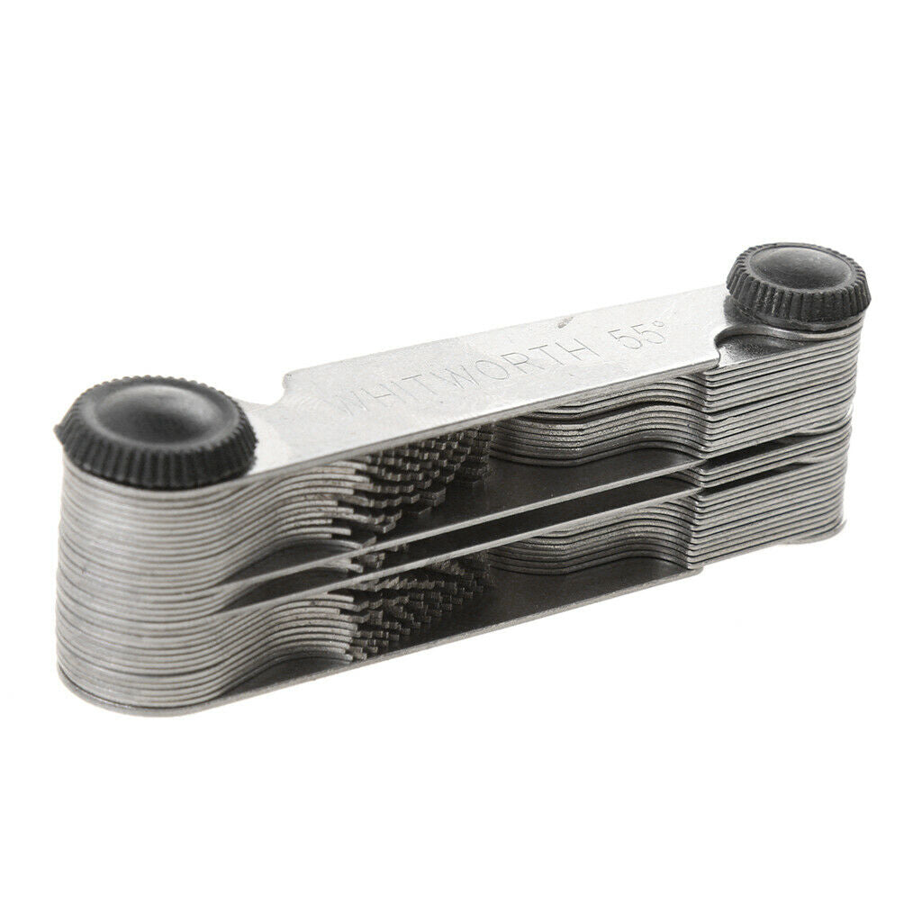 Whitworth Metric 55 60 Degree American Thread Pitch Gage Stainless Steel