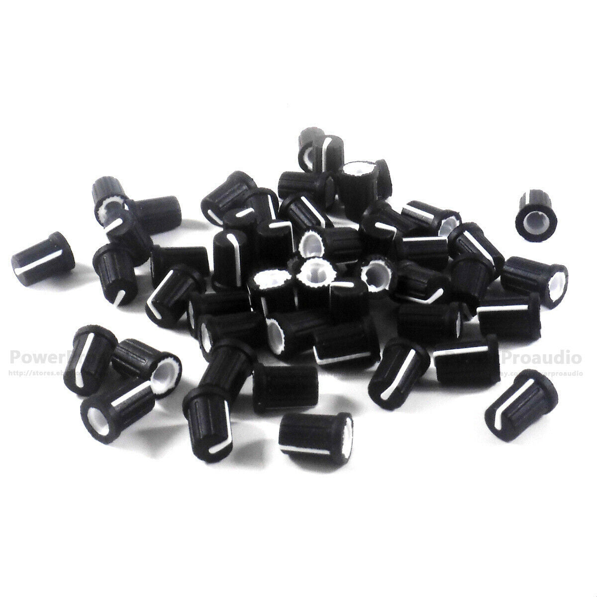 100 x OEM knob For TRIM Pioneer DJM800, DJM900, DJM2000 spare part DAA1204 black
