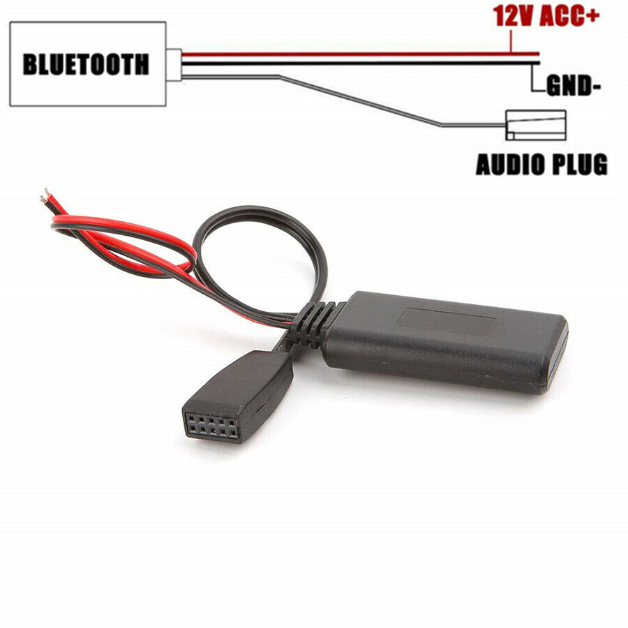 Car Bluetooth 4.0 AUX Cable Adapter for BMW E39 E46 E53 Business CD Head Unit