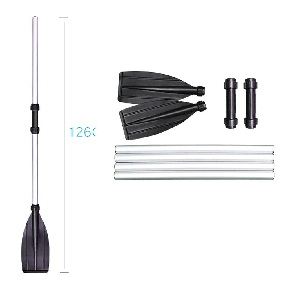 Alloy Kayak Paddles Foldable Rafting Rubber Dinghy Rubber Raft Telescopic Oars