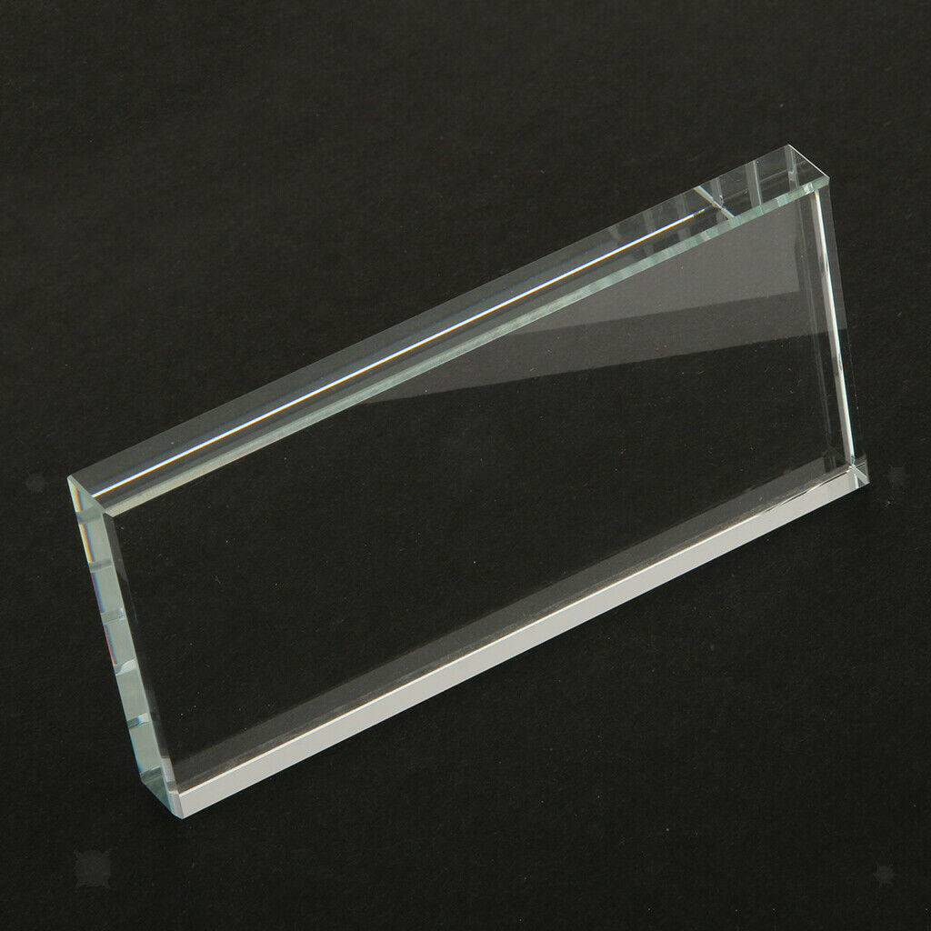 Rectangle Individual Eyelash Extension Tray Glass Pallet Lash Glue Holder