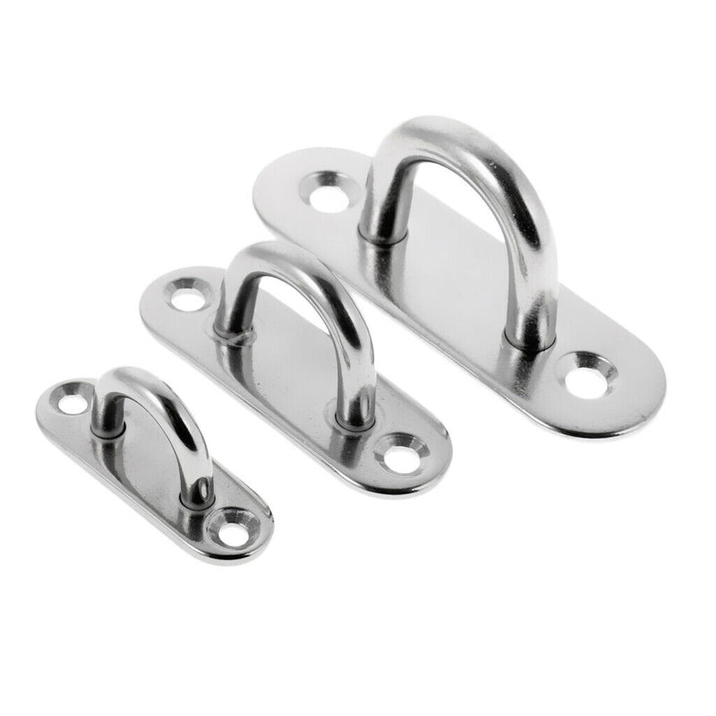 Pad Plate Yacht Shade Ceiling Hook Rigging Hardware Hammocks Mounting 8mm