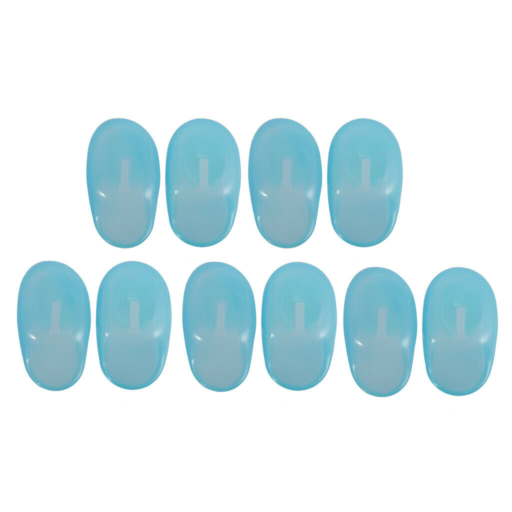 10PCS Pro Hair Coloring Perm Ear Cover Protector Salon Barbers Ears Shield