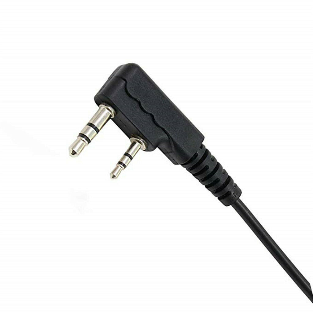 D-Shape PTT Earphone Earpiece Headset for with PTT & Mic for Baofeng UV-89,