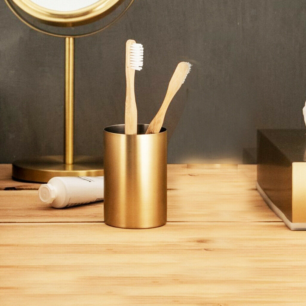 Cosmetic Make Up Brush Storage Pot Pencils Pens Holder Desktop Container