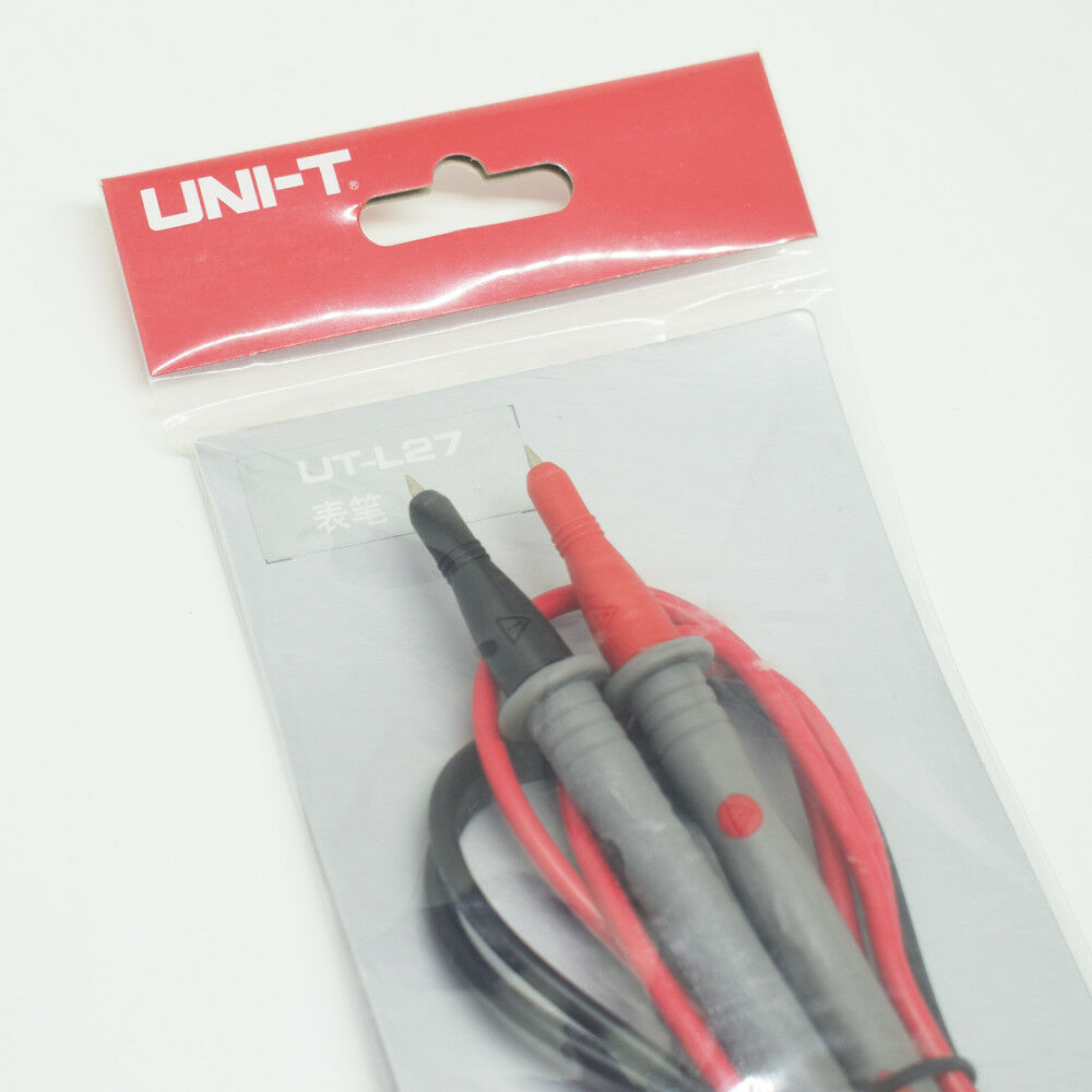 1set 1000V 10A UT-L27 UNI-T Multimeter Test Extention Lead Male Thread Probe