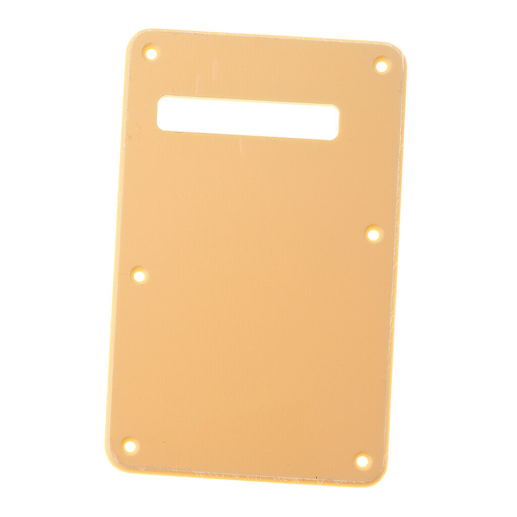 Guitar Backplate Back Plate for ST SQ Electric Guitar Beige