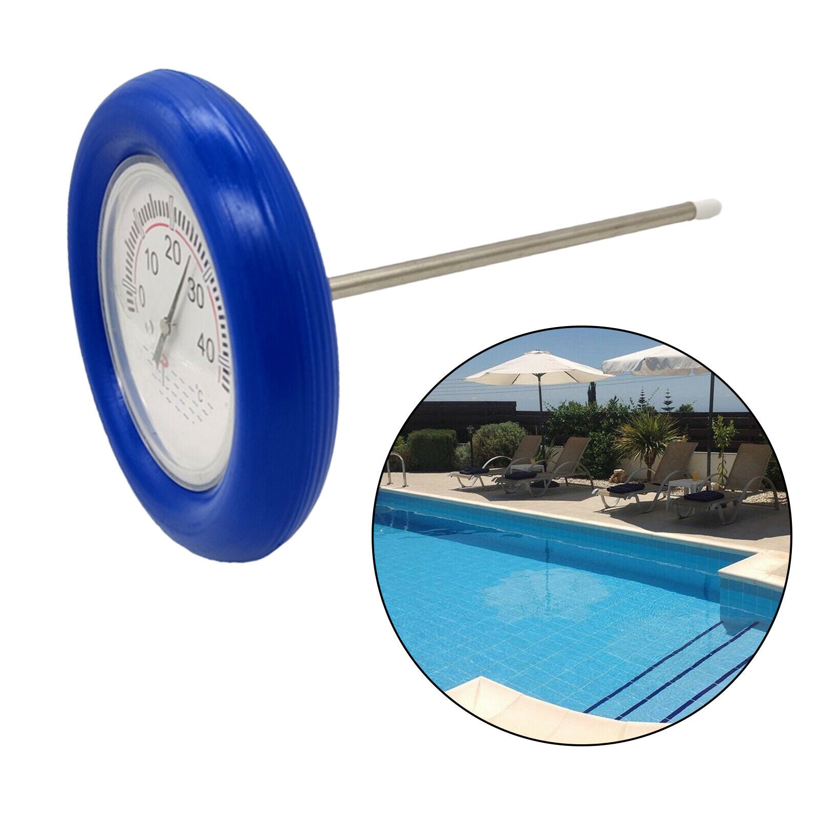 High Accuracy Swimming Pool Pond Bath Bathtub Spa Floating Thermometer