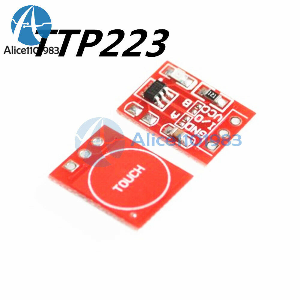 2PCS TTP223 Capacitive Touch Switch Button Self-Lock Module for Arduino