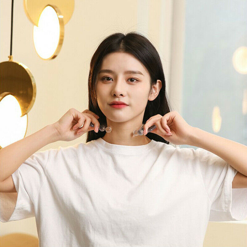 face gua sha board facial plate face body massage tool heart-shap.l8