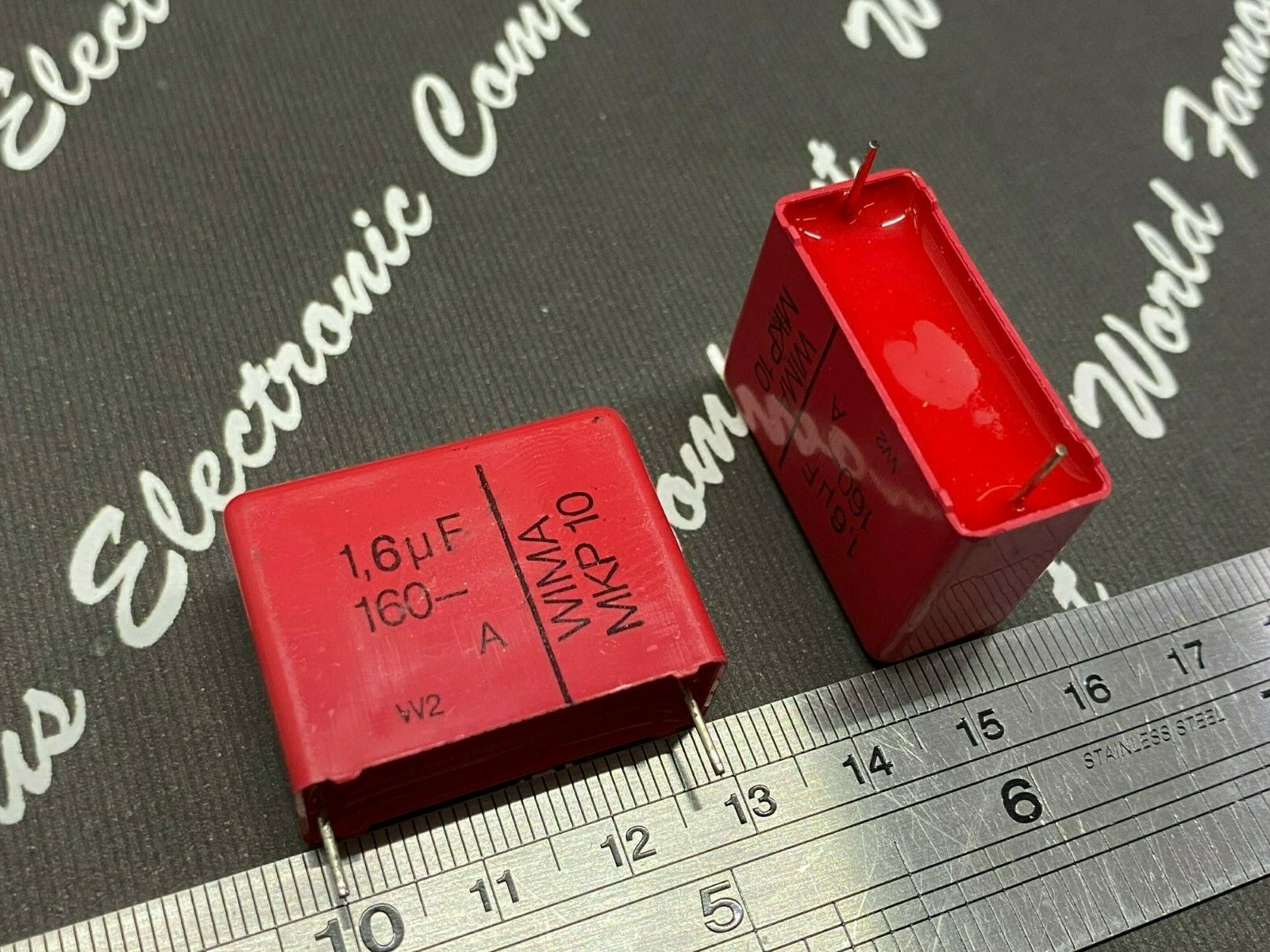 2pcs - WIMA MKP10 1.6uF(1.6µF) 160V 20% pitch:27.5mm Capacitor