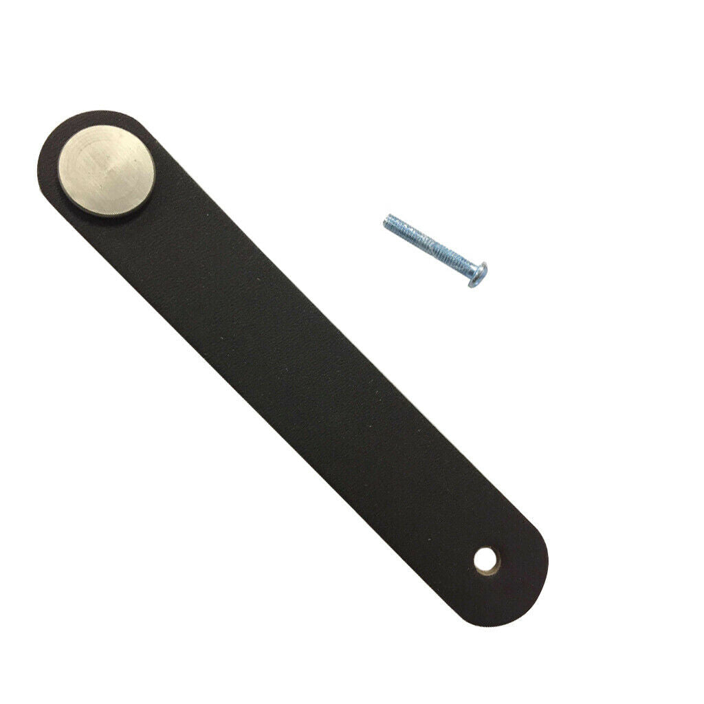 16pcs  Cabinet Drawer Pull,  Handmade  Leather  Pull Handle for Kitchen Cabinet