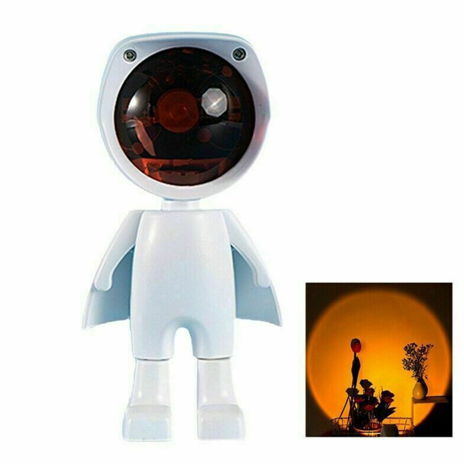 Sunset Projection LED Night Light Rainbow Rotation Romantic Lamp Home Art Decor