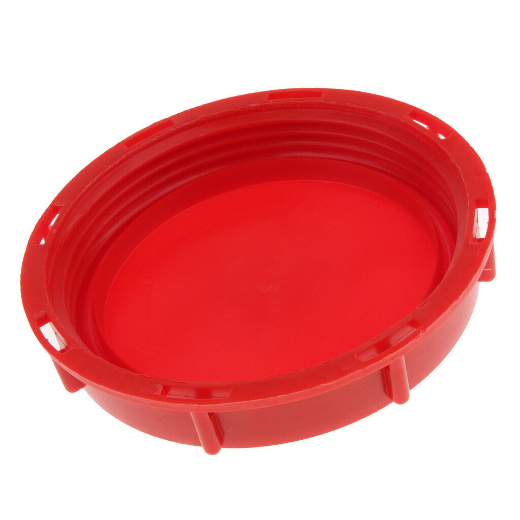 Ton Barrel Valve Dust Cover Valve Cover Ton Barrel Accessories IBC, Red