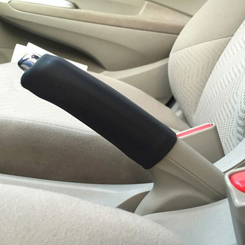 Universal Auto Car Hand Brake Parking Sleeve Silicone Gel Anti-Slip Cove.l8