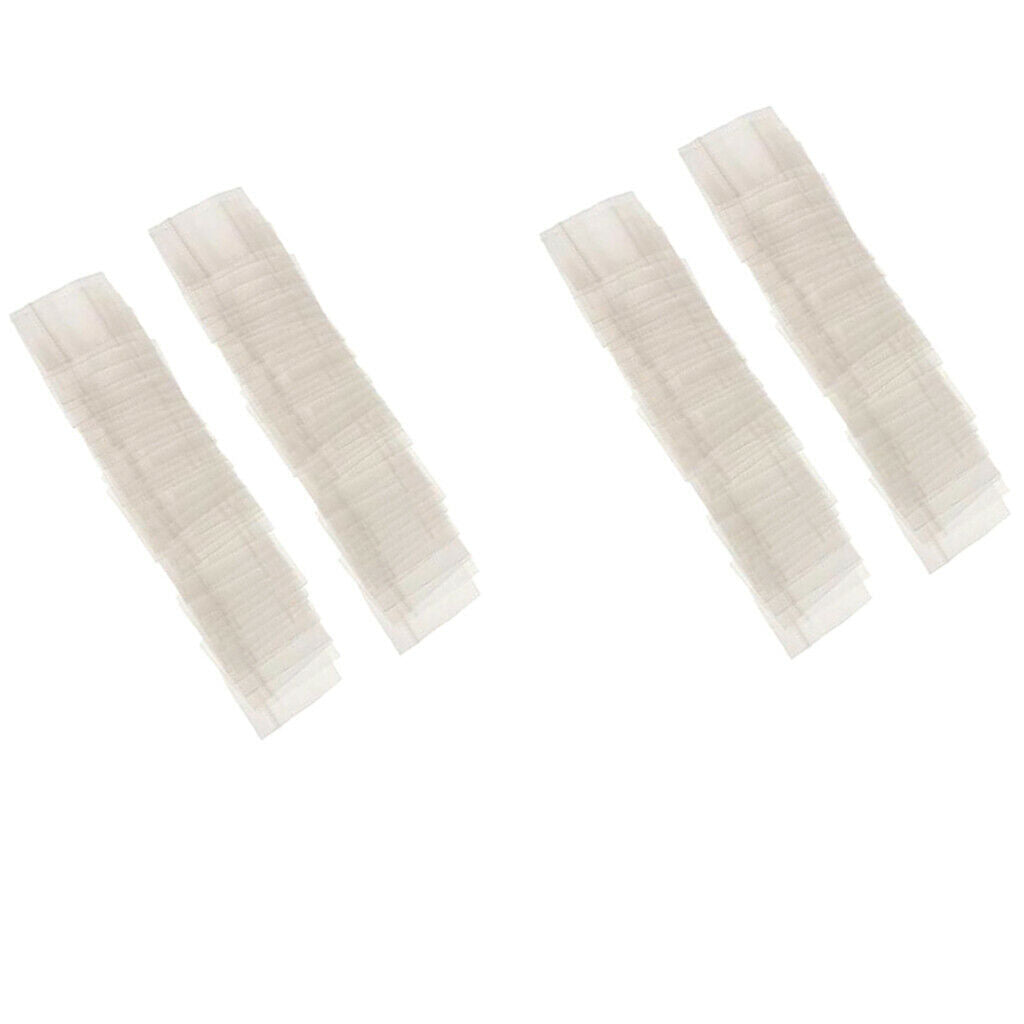 Pack of 200 - 2.5x2.8cm & 3x4cm, 4 Mil Zipper Reclosable Plastic Bags