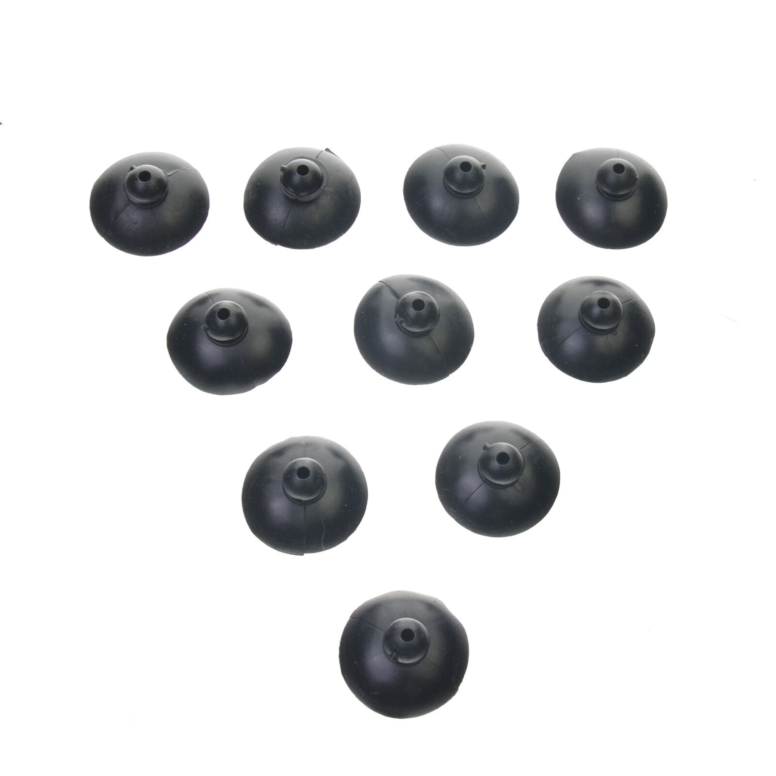 10pcs Black Silicone Suction Cups Suckers Clips For Aquarium Fish Tank Pump