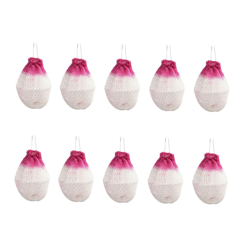 10pcs Gas Lantern Mantles Kerosene Lamp Mantle Camping Accessories - 10cm B
