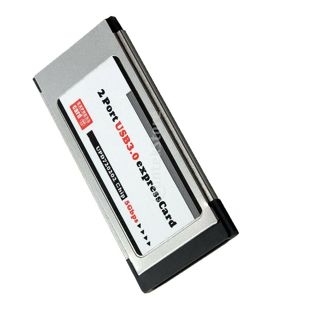 Hidden USB 2 Ports 5 Gbps 3.0 HUB Adapter to 34 Mm ExpressCard Card