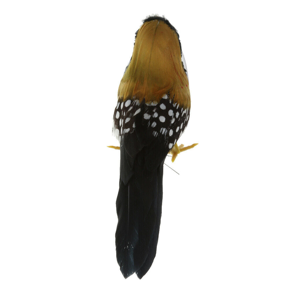 2PCS Small 12cm Artificial Bird for Garden Weding Home Decoration