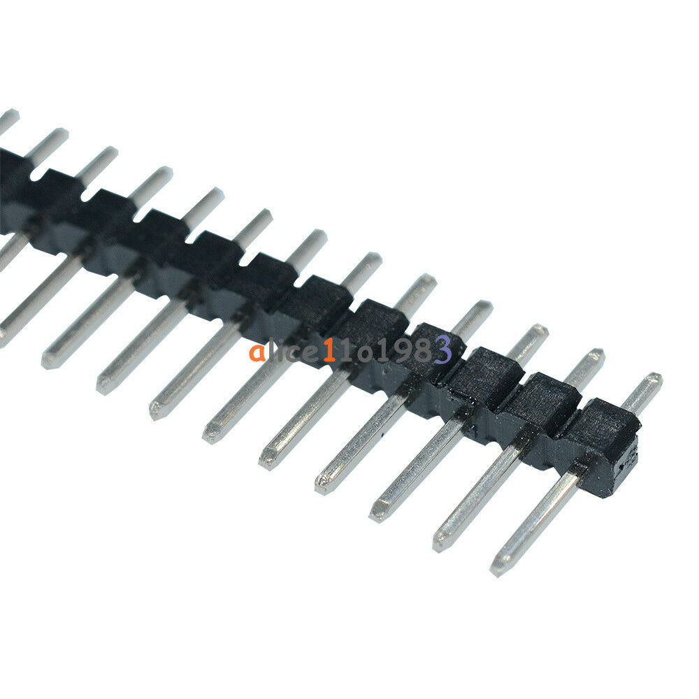 100PCS 40Pin 2.54mm Single Row Straight Male Pin Header Strip PBC Ardunio