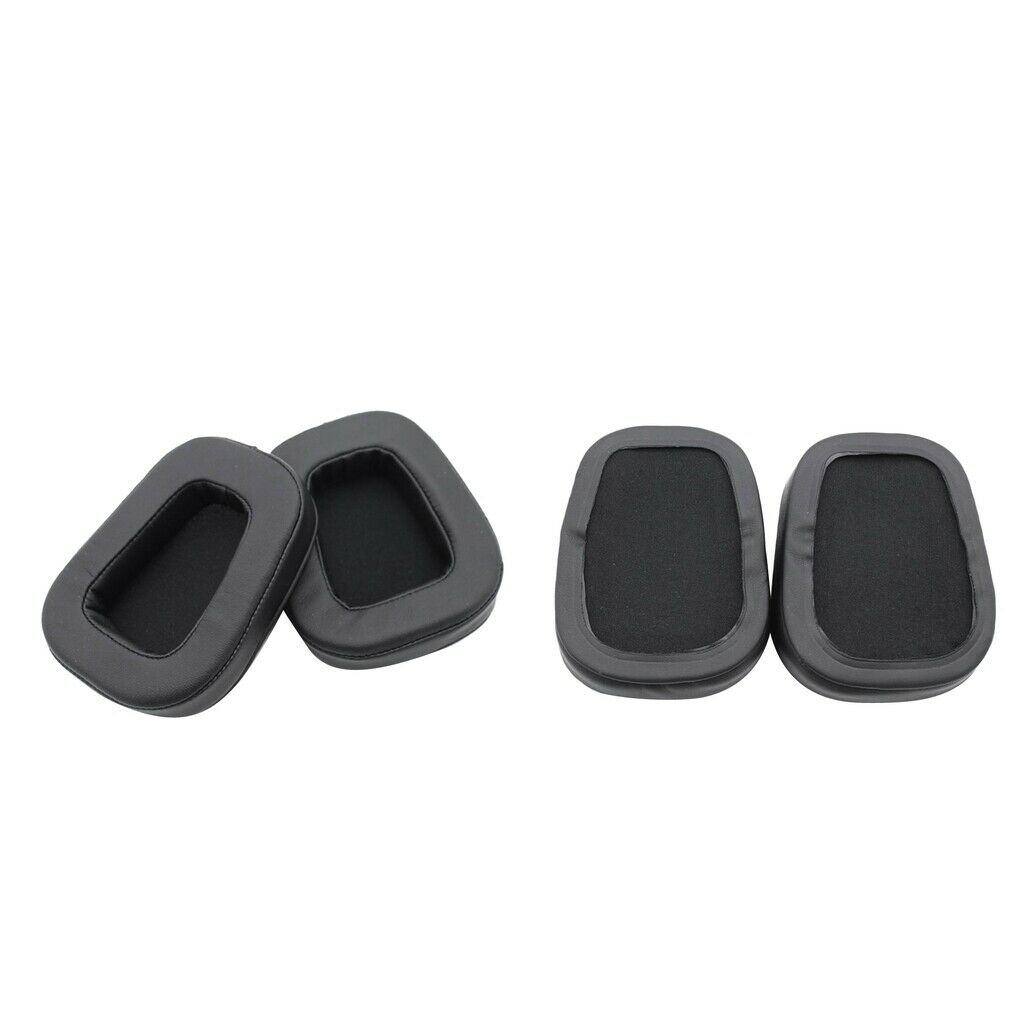 2 pairs Ear Pads Cushion for Logitech G533 G933 G633 G 633 933