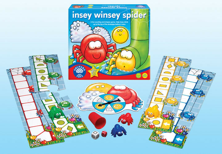 Orchard Toys 031 Insey Winsey Spider  Kids Childrens British made Game 3 - 6 Yrs