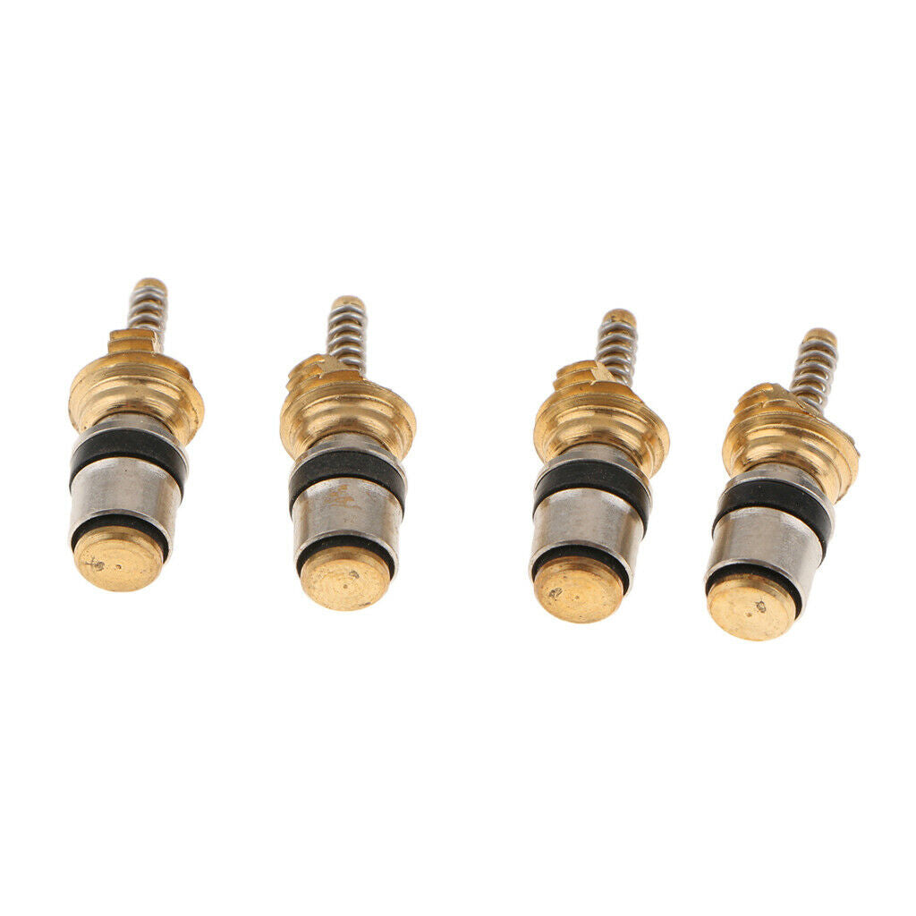 4x Car Air Conditioning Valve Stem Cores for Volvo Citroen Fukang Elysee