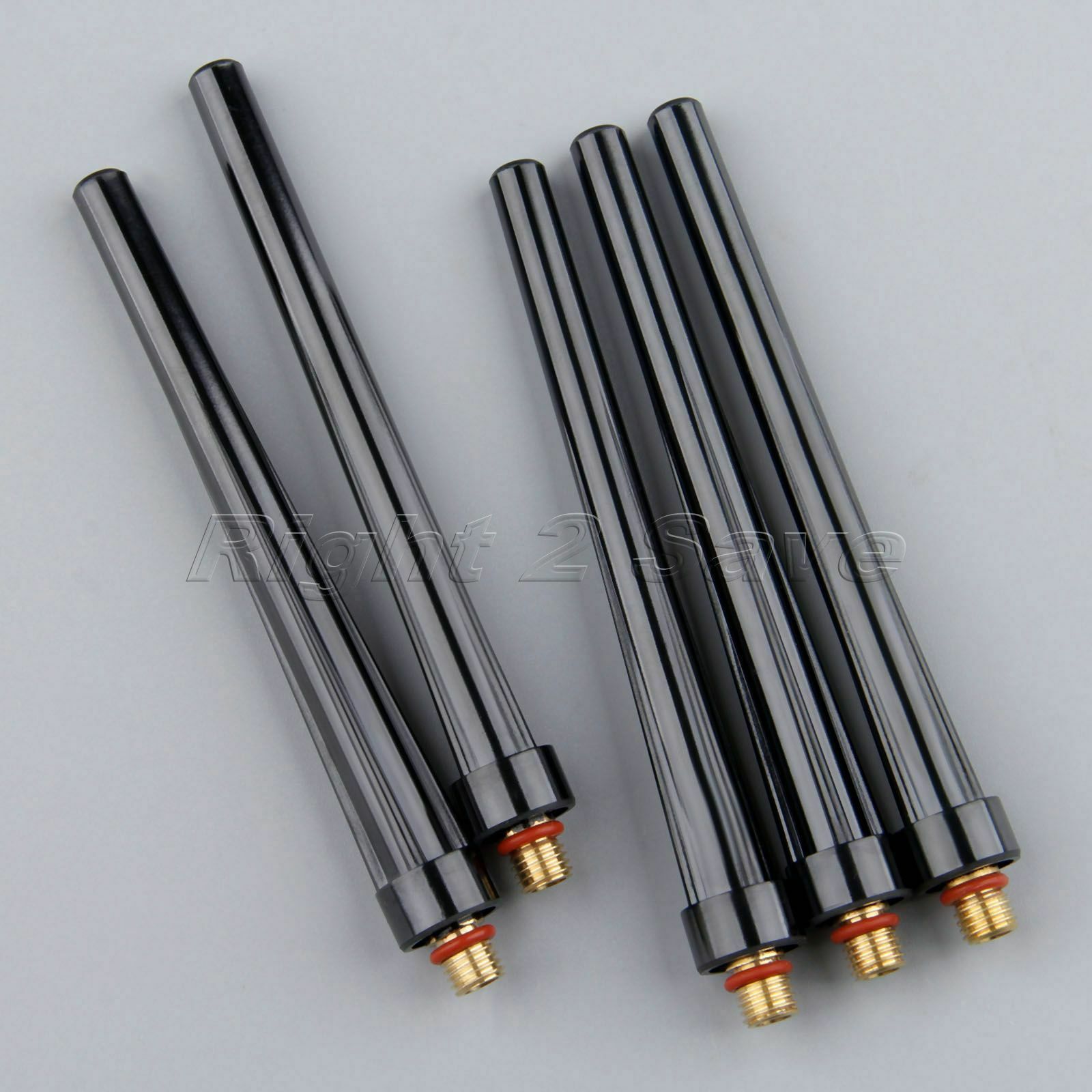 5Ã—High Quality TIG Welding Torches 41V24 Back Cap Long Fit for Torch WP-9 20 25