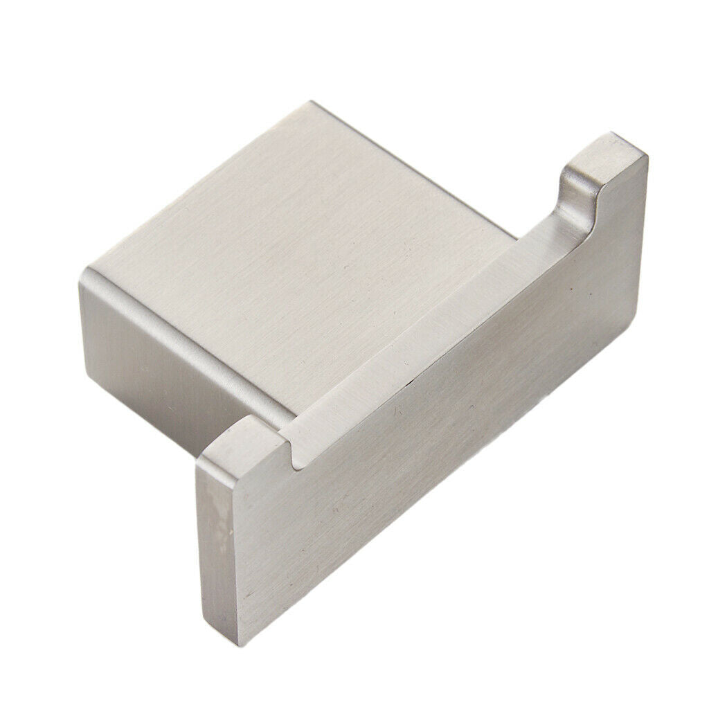 Wall Mounted Stainless Steel Hanger Hook Rack for Bathroom Coat Hat Towel
