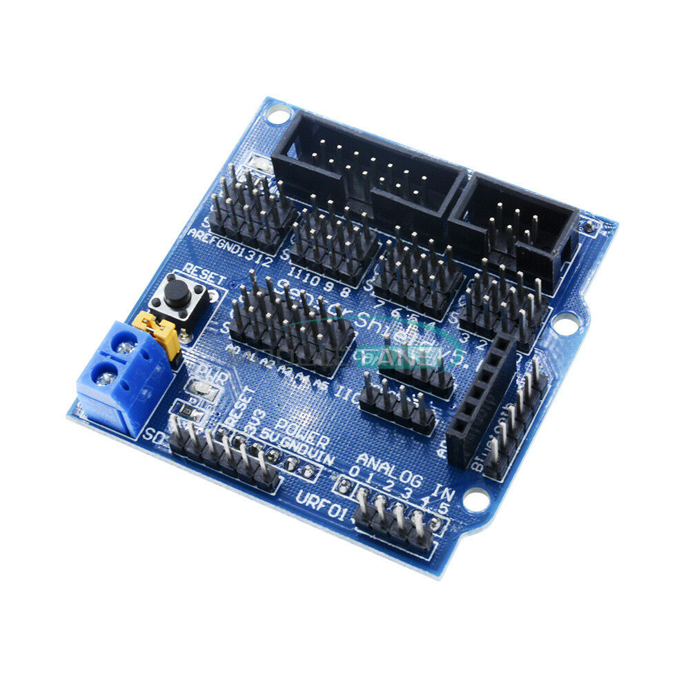 Arduino UNO MEGA Duemilanove Sensor Shield V5 Digital Analog Servo Motor Module