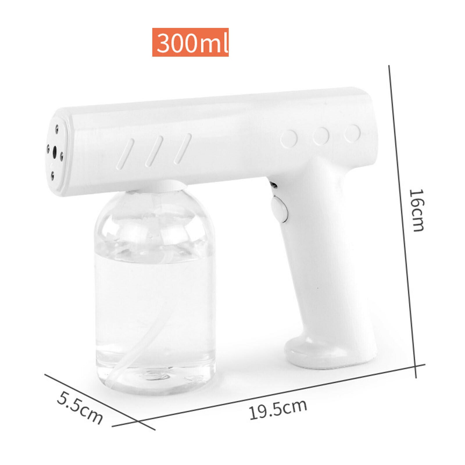 2PCS 300ML 500ML Portable Electric Nano Sanitizer Spray Fogger for Home Car