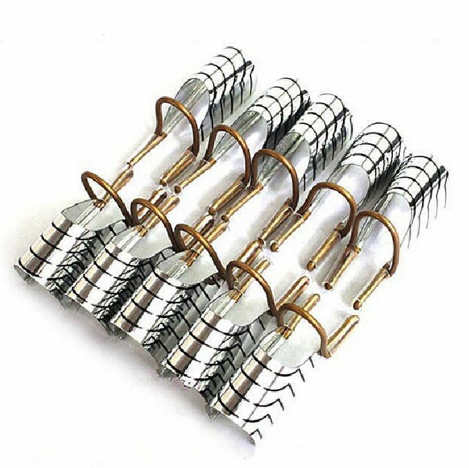 10 Pcs Reusable UV Gel Acrylic French Nail Art Tips Extension Guide Form Tool_US