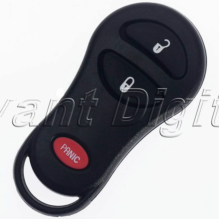 Replacement Entry Keyless Remote Fob Clicker Case Shell For Dodge Chrysler JEEP