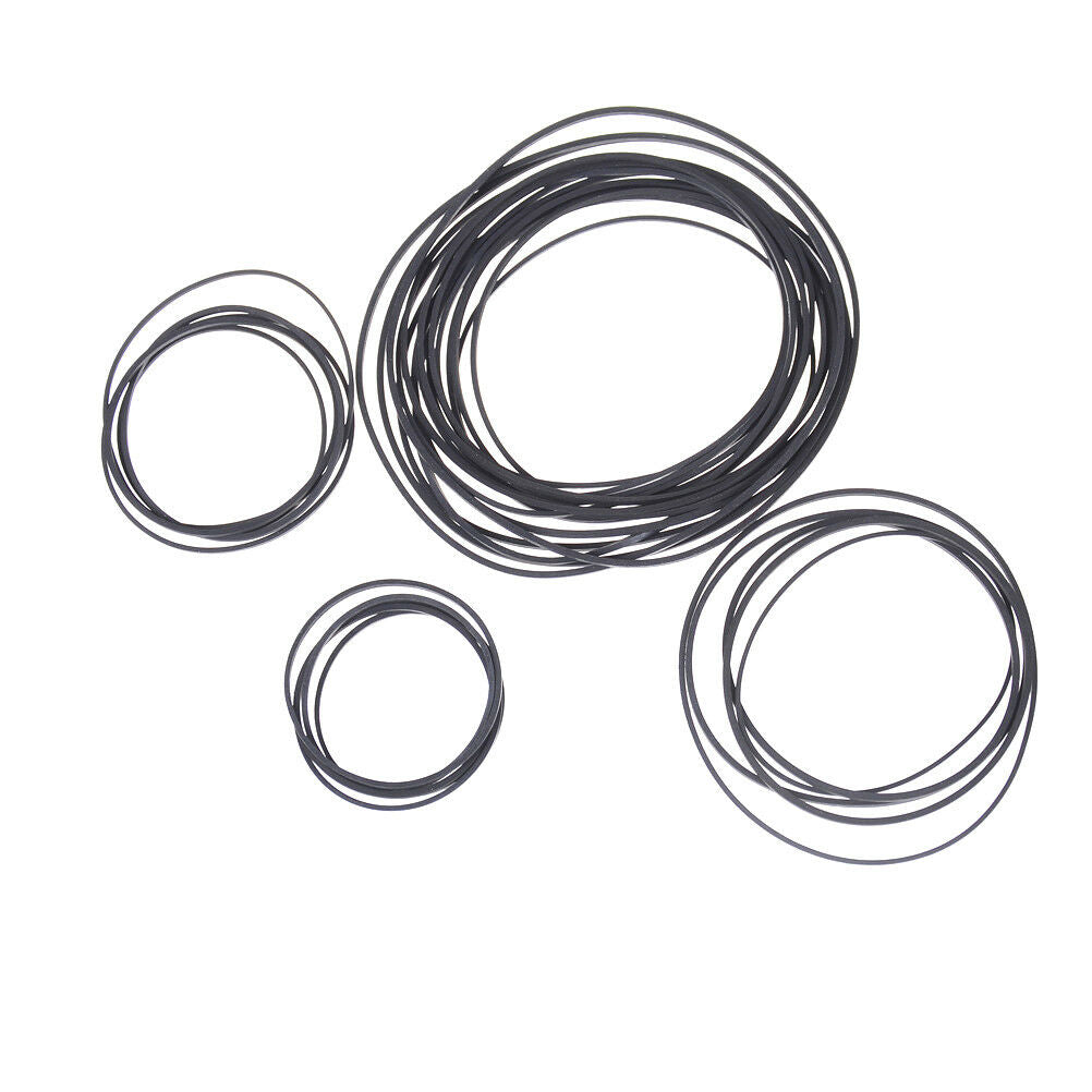 40pcs Small Fine Pulley Pully Belt Engine Drive Belts For DIY Toys Module Car