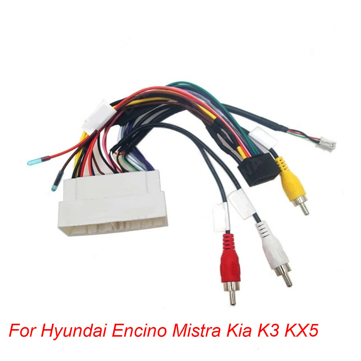 1PCS Car Android Audio Player 16PIN Power Cord For Hyundai Encino Mistra K3 KX5