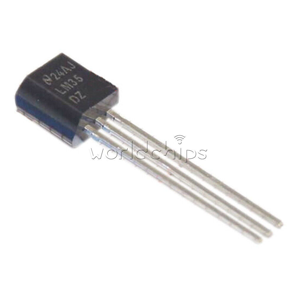 10pcs TO-92  LM35DZ LM35 NSC TEMPERATURE SENSOR IC
